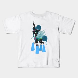 Queen Chrysalis pony mania Kids T-Shirt